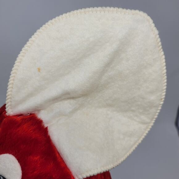 Vintage Mouse Plush 50's Straw Fill Carnival Prize Stuffed Animal Knox Kreations - Picture 3 of 16